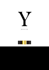 Initial -Y- Square Ribbon