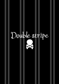 Double stripe -Skull-