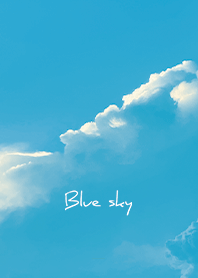 Blue : sunset