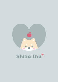 Shiba Inu2 Apple [GreenBlue]