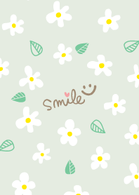 Pretty white flowers leaves8