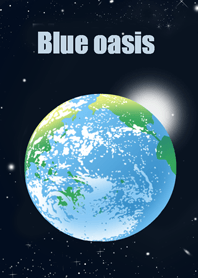 Blue oasis