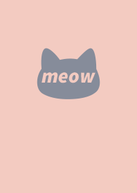 meow (Miaow) / Gray pink