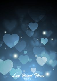 Love Heart Theme -AQUATINT BLUE-