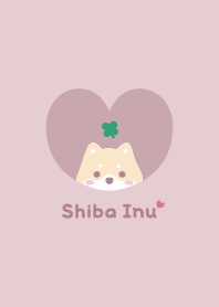 Shiba Inu2 Clover / pink