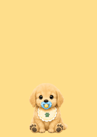 Baby Golden Retriever brown & yellow JP
