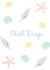 Shell Drop (white).