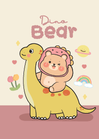Bear Cute & Dinosaur Love!