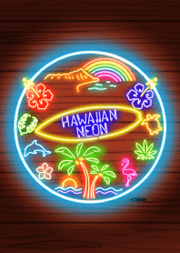Hawaiian neon