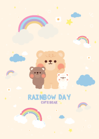 Teddy Bear Rainbow Day Lover