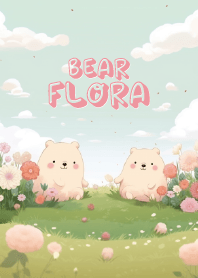น้องหมีในสวนดอกไม้ 2