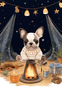 法鬥寶寶的營火晚會