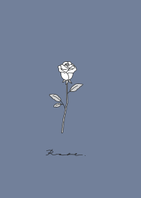 Rose ('23)/ grayblue WH.