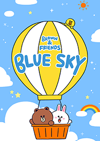 BROWN & FRIENDS BLUE SKY
