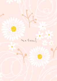 White flower darkish5 from Japan