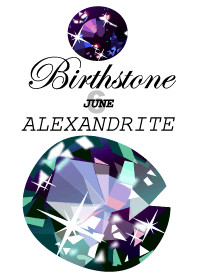 Birthstone series(June / Alexandrite)