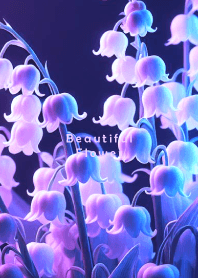 Beautiful Flower-LILYOFTHEVALLEY BLUE 6