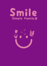 Smile & Tulip Royal purple