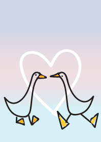 goose in love