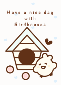 Cute pastel birdhouses 4