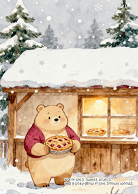 Winter Forest Pie Shop