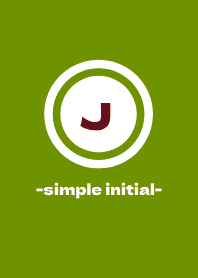 simple initial-J- THEME 42