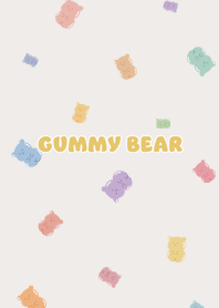 yammy gummy bear2 - light beige