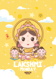 Monday Lakshmi&Ganesha x Wealth