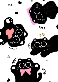 Cat cat ribbin