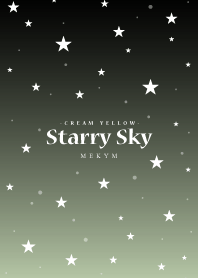 - Starry Sky Cream Yellow -