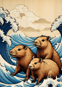 Ukiyo-e - Capybara eDF51b