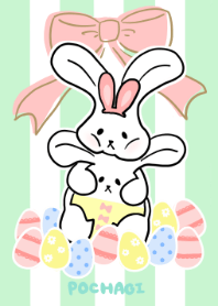 Chubby rabbit Pochagi 2 (Easter)