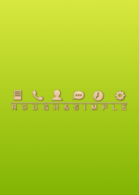 ROUGH x SIMPLE [Green]