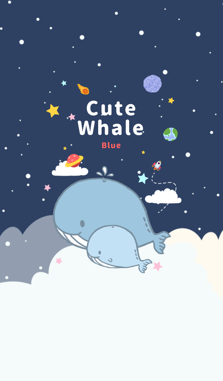 ลูกปลาวาฬสีน้ำเงินน่ารัก