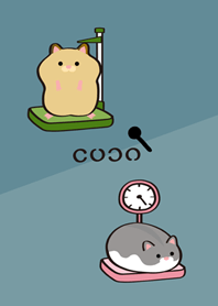 Hamster health check!(Green Lake)