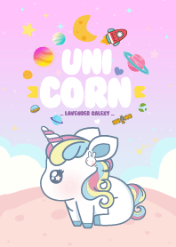 Baby Unicorn Galaxy Lavender
