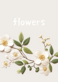 Elegant Embroidery Flowers #2