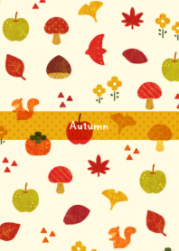 Autumn Theme (apples,leaves)