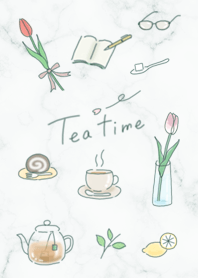 Tea Time Marble bluegreen06_2