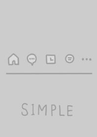 SIMPLE / GRAY