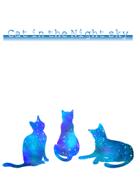 夜空の猫の着せ替え2
