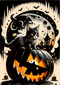 halloween cat c3E440