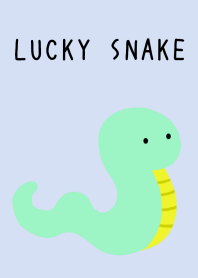 LUCKY SNAKE THEME-BLUE GRAY