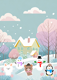 Kawaii scandinavian style(Winter-961)