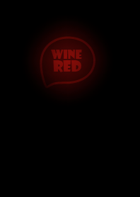 Wine Red Neon Theme Ver.10