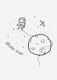 "OUTER SPACE" [WHITE]