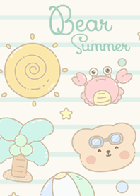 Happy Bear  In Summer!