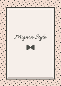 mignon style (ribbon)