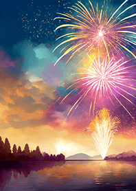 Beautiful Fireworks Theme#585