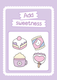 Add sweetness